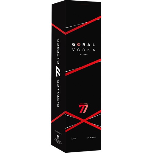 Goral Vodka MASTER w kartoniku 40% 0,7 l
