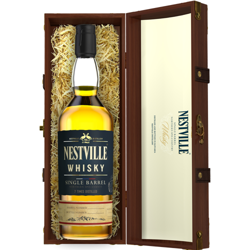Nestville Whisky kuferek 40% 0,7l