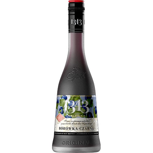 Spisz 1343 Nalewka Borówka Czarna 30% 0,5 l 